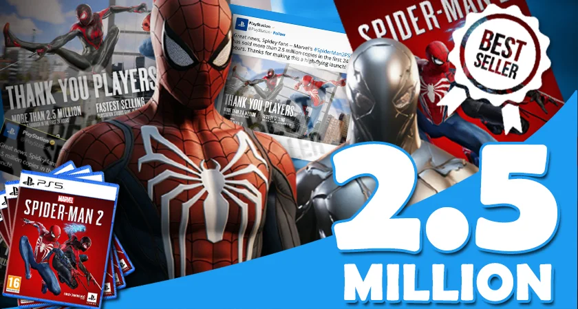 Spider-Man 2 fastest-selling PlayStation game